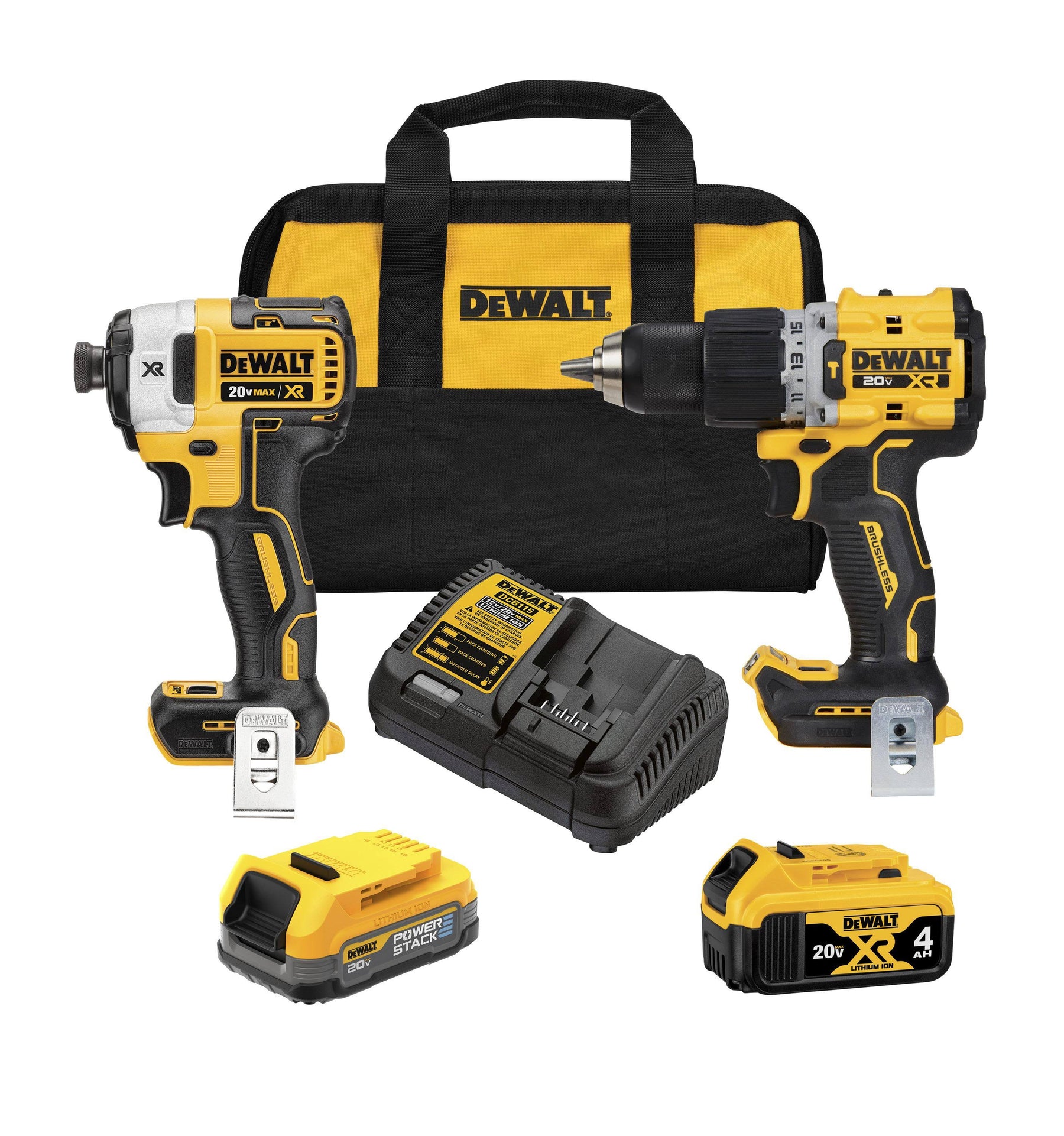 DeWalt 20V Max XR HD-Impact Kit - DCK249E1M1 - Product image 1