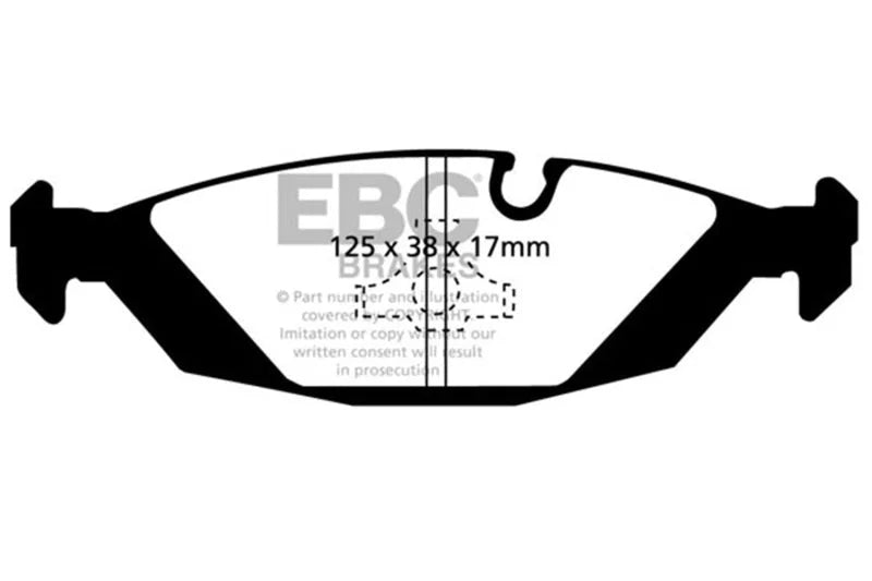 EBC - Rear Redstuff Pad PN DP3447C