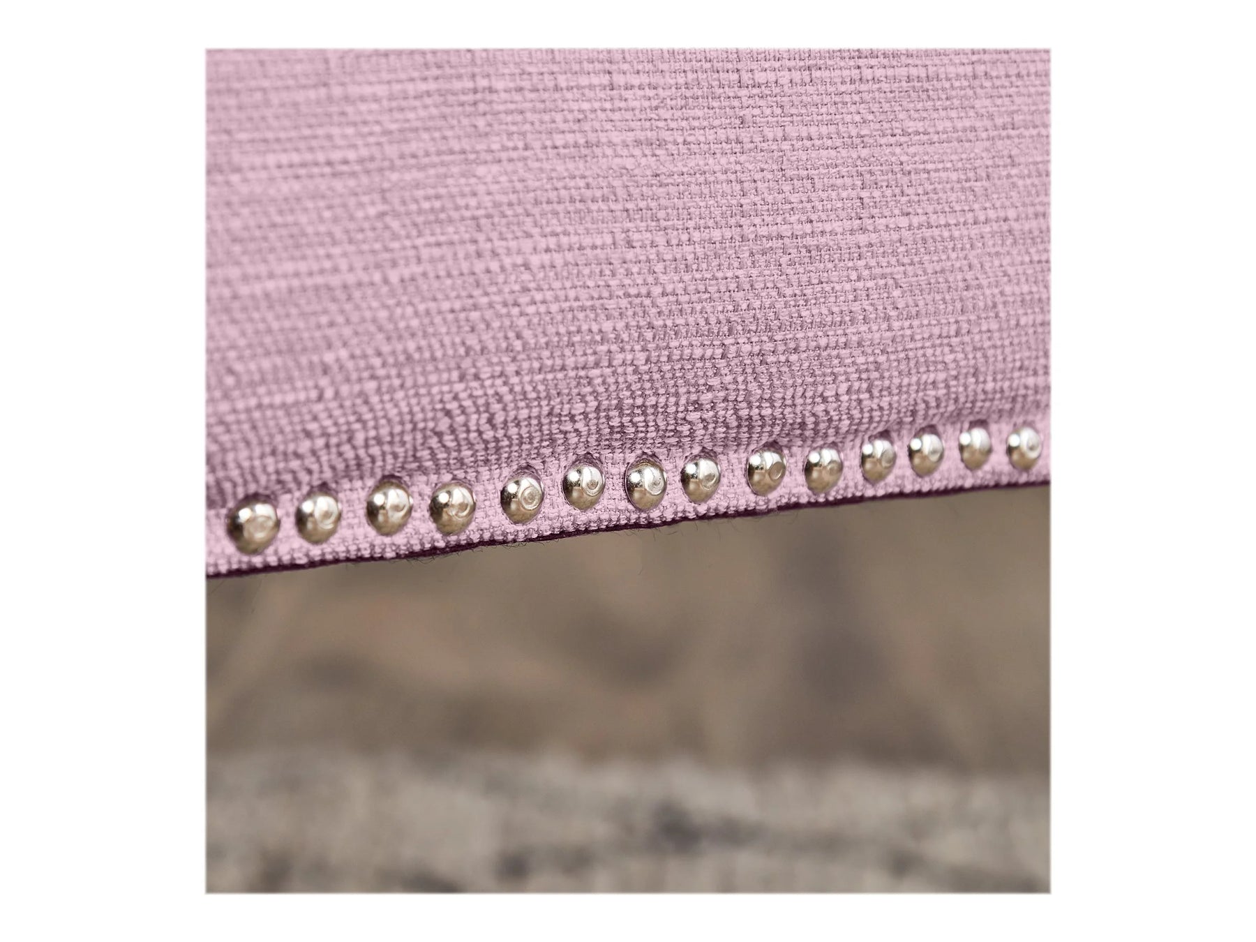 Serta Leighton Home Office Desk Chair Chrome Nailheads Twill Fabric Lilac Purple - Product image 16