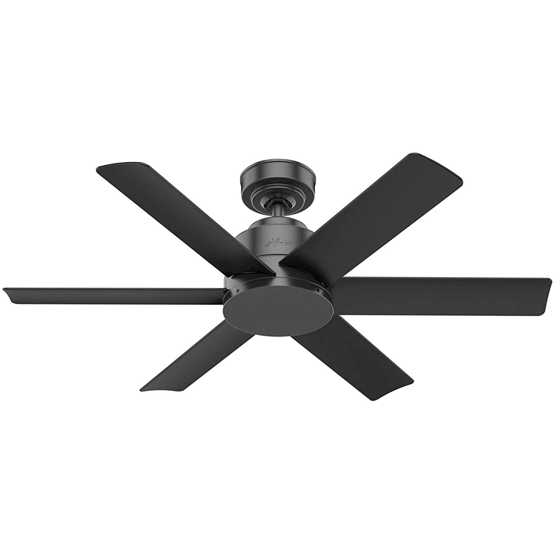 Hunter Kennicott 44" Outdoor Ceiling Fan - Matte Black - 59613 - Product image 1