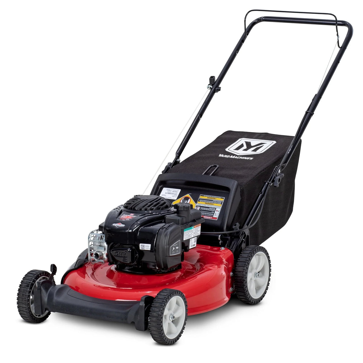 Restored Yard Machines 21 - in Walk Behind Push Lawn Mower with 140cc Briggs & Stratton Gas Powered Engine - Product image 1