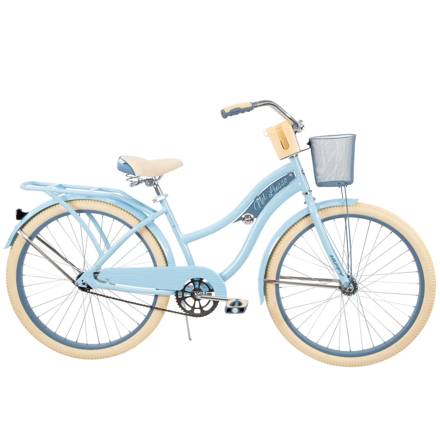 Nel Lusso Classic Cruiser Bike with Perfect Fit Frame, Women'S, Light Blue, 26 in - Product image 7