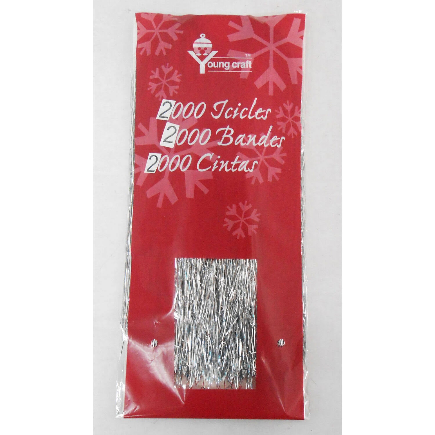 FC Young Silver Icicles Christmas Decor - Product image 1