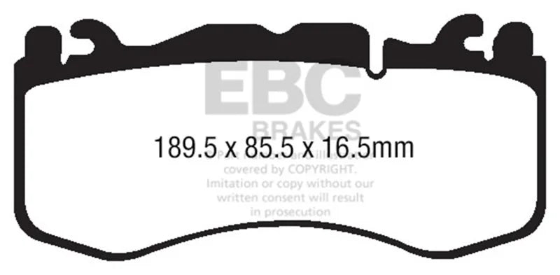 EBC - Front Yellowstuff Pad PN DP42174R