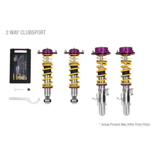 KW Suspensions 35271802 KW V3 Clubsport Kit - Porsche 911 (996) Carrera 2; incl. Convertible + Targa
