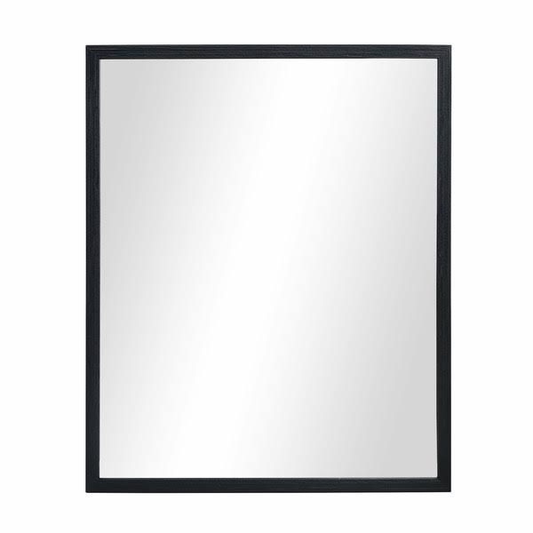 Mainstays Rectangular Wall Mirror - Black - 23 x 29 in - Product image 1