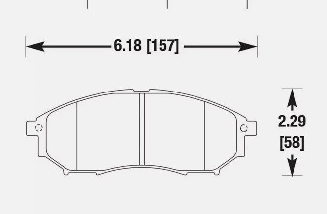Hawk Performance HB387 Series Brake Pad