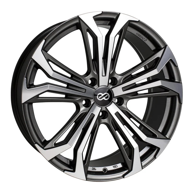 Enkei VORTEX5 20" 5x120 Antrhracite Machined