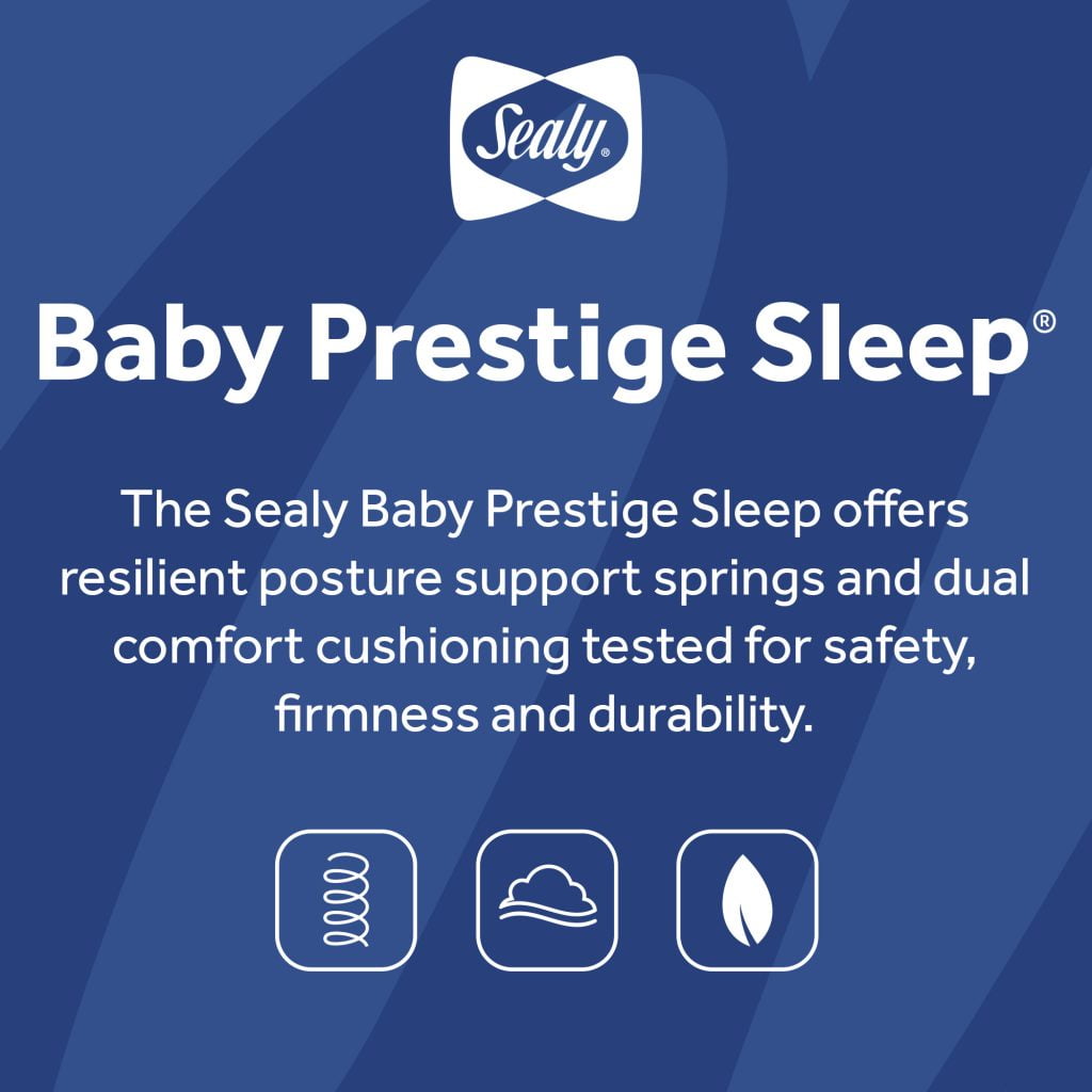 Baby Prestige Sleep Ultra-Premium 2-Stage Antibacterial. 204 Coil. Crib & Toddler Mattress - Product image 11