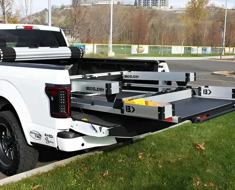 BSA-BK Bedslide Cargo Organizer With Side BEDBINS/ Mini BEDBINS/ Deck