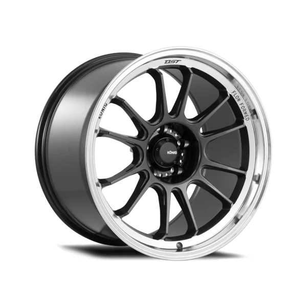 Konig Hypergram 18" 5x114.3 Metallic Carbon W/ Machined Lip