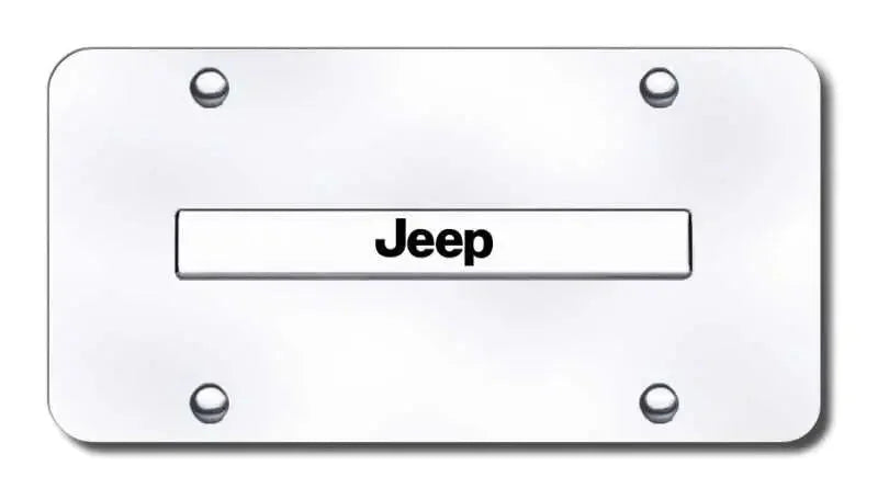 JEE.N.CC Automotive Gold License Plate Jeep