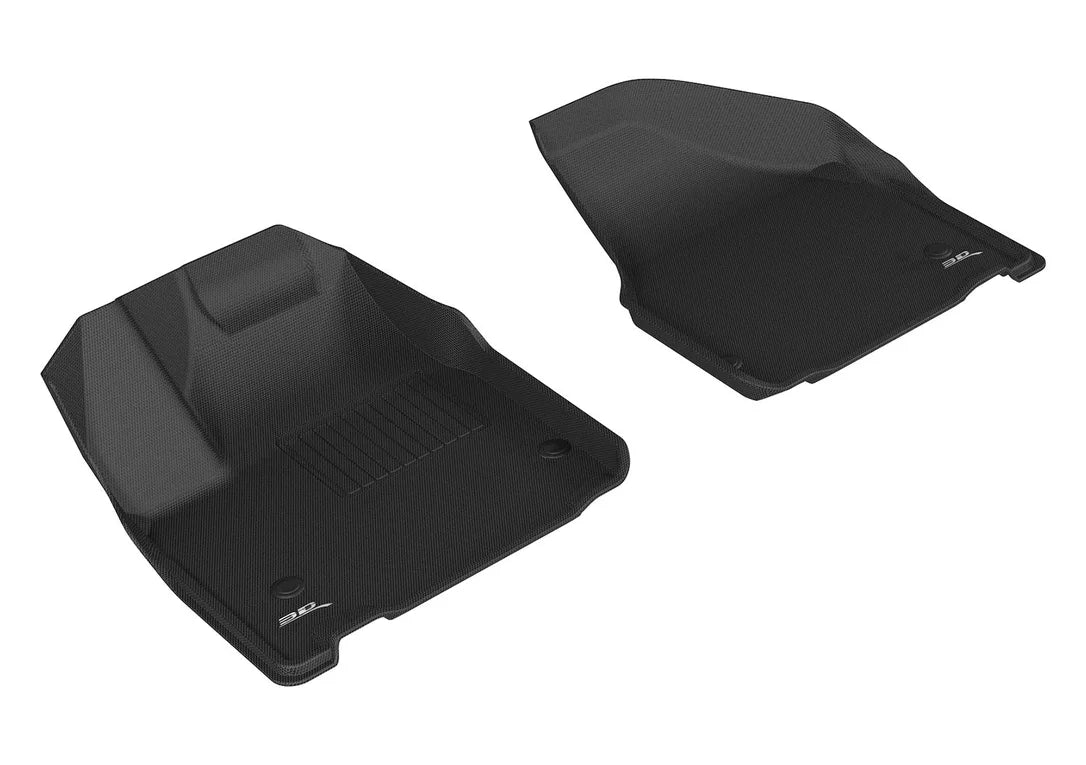 3D MAXpider L1CY00511509 - 2017-2020 Chrysler Pacifica/Voyager Kagu 1st Row Floormat - Black