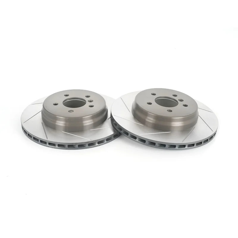 BMW M Performance / M Sport (185mm E-brake Drum) Performance 2 Piece Rotors - (Rear) 345mm x 24mm (13.58" x 0.94")
