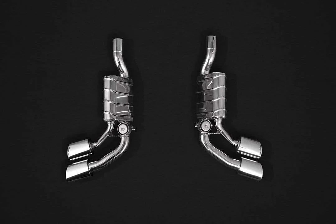 Mercedes G63AMG 4.0L V8 BiTurbo (W 464, 2019-) - Valved Mufflers with CES-3 with ECE