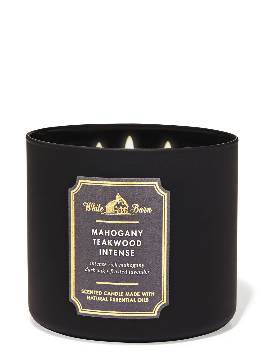 Bath & Body Works Accents - Bath & Body Works Mahogany Teakwood Intense 3 Wick Candle - Color - Product image 1