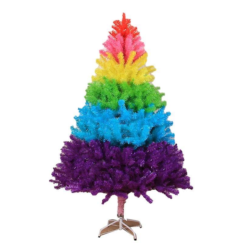 Rainbow Color Christmas Tree Festival Decoration Christmas Tree Creative Home Decoration Ornaments Living - Product image 1