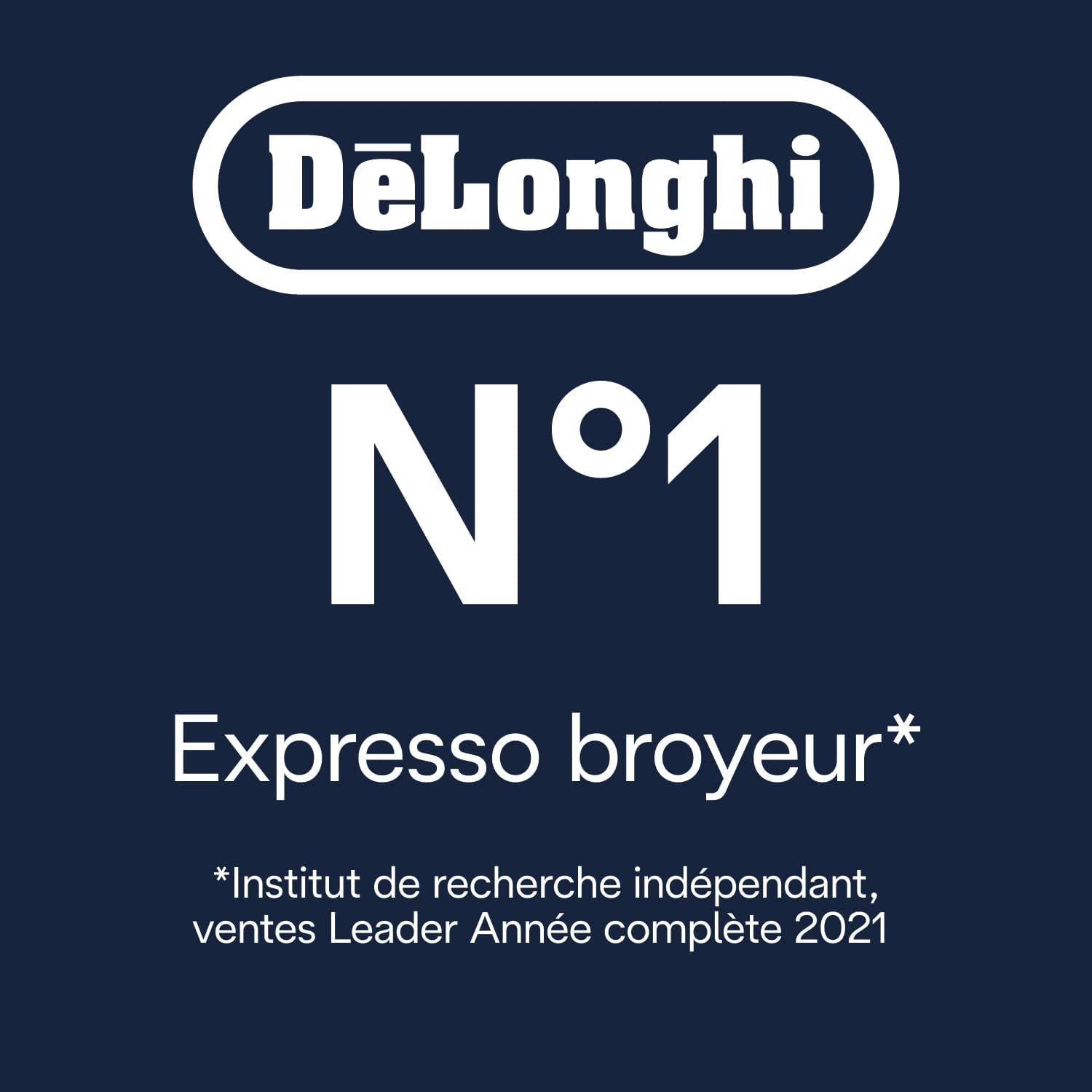 De'Longhi Magnifica S Bean Coffee Machine ECAM22.110.B, Espresso and Cappuccino Machine, 1.8L, Black [Amazon Exclusive]