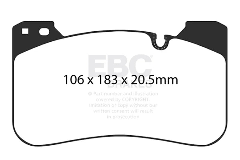 EBC - Front Bluestuff Pad PN DP52331NDX