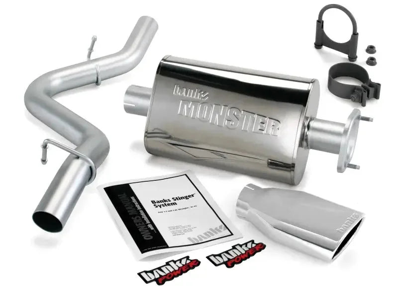 51313 Banks Power Exhaust System Kit Stainless Steel