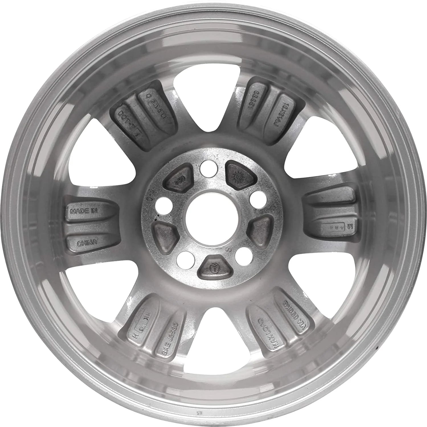 16 in Aluminum Wheel Rim for 2004 - 2010 Toyota Sienna 5 Lug Tire Fits R16 - Product image 2