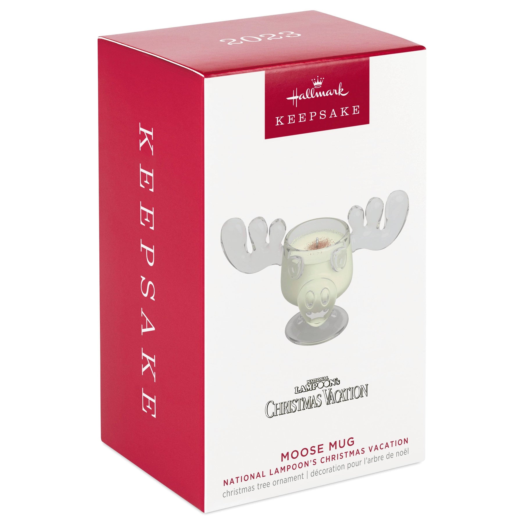 Hallmark 2023 National Lampoon's Christmas Vacation Moose Mug Ornament - Product image 1