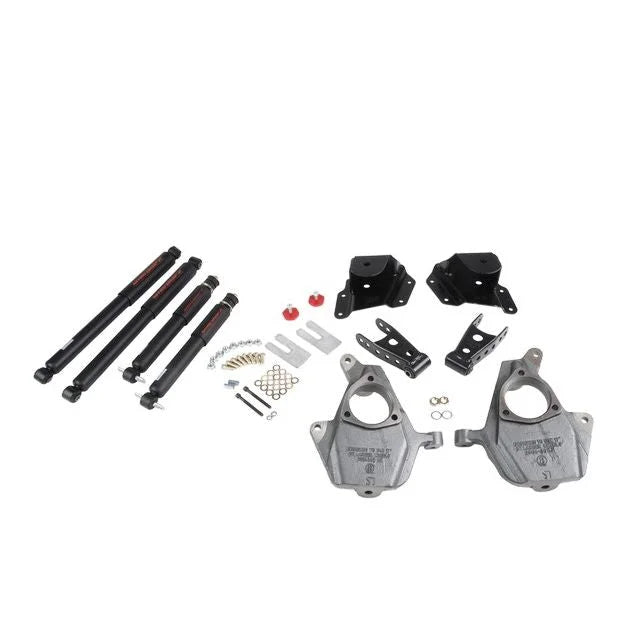 BELLTECH 653ND LOWERING KITS Front And Rear Complete Kit W/ Nitro Drop 2 Shocks 1999-2006 Chevrolet Silverado/Sierra (Std Cab) 2 in. F/3 in. R drop W/ Nitro Drop II Shocks