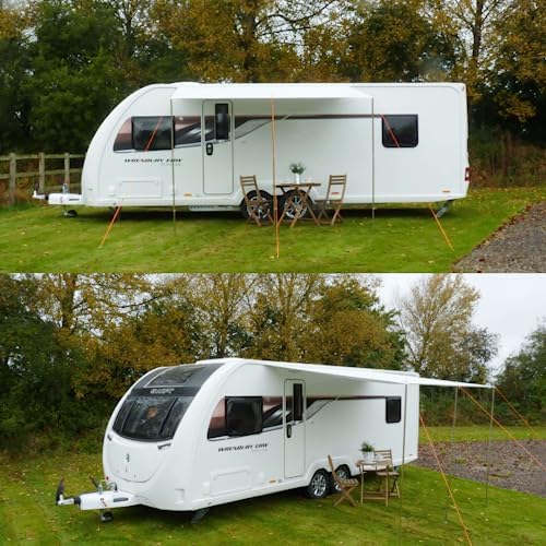 Unikka Comfort Sun Shade for Caravan Motorhome Compatible with Thule Fiamma (400 * 240cm)