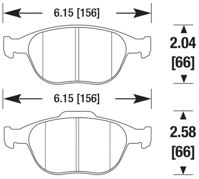 Hawk Performance HB449 Series Brake Pad
