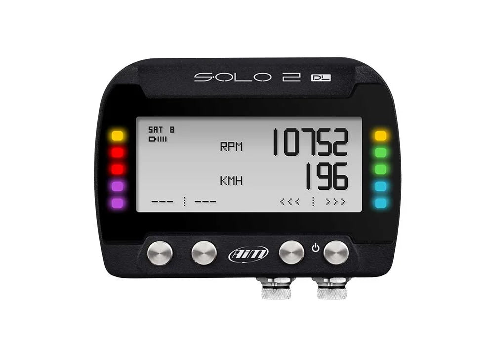 AIM Dash Logger - SOLO 2 DL GPS Lap Timer with ECU Connection