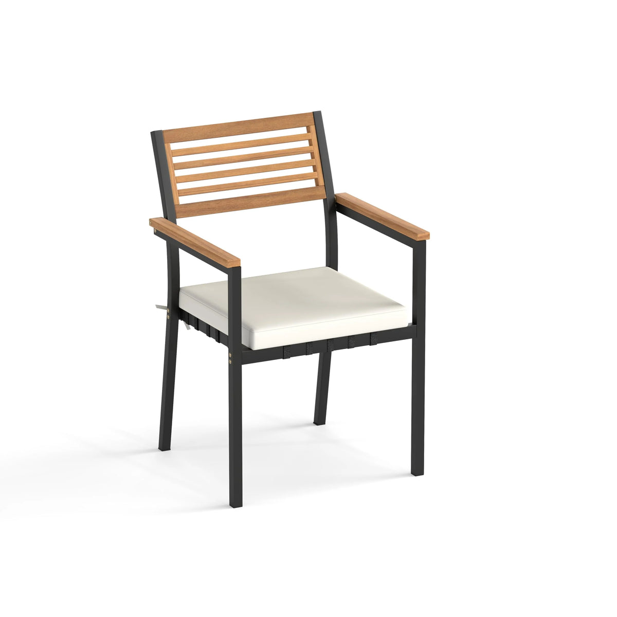Tangkula Stackable Patio Dining Chairs Set of 6 - Product image 8