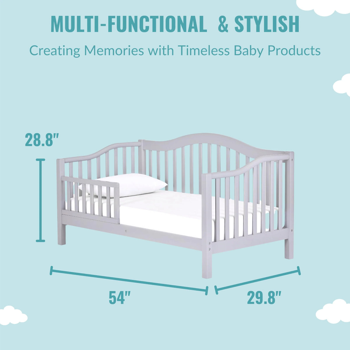 Dream On Me 2-in-1 Breathable Twilight 5 Spring Coil Crib and Toddler Bed Mattress - Product image 4