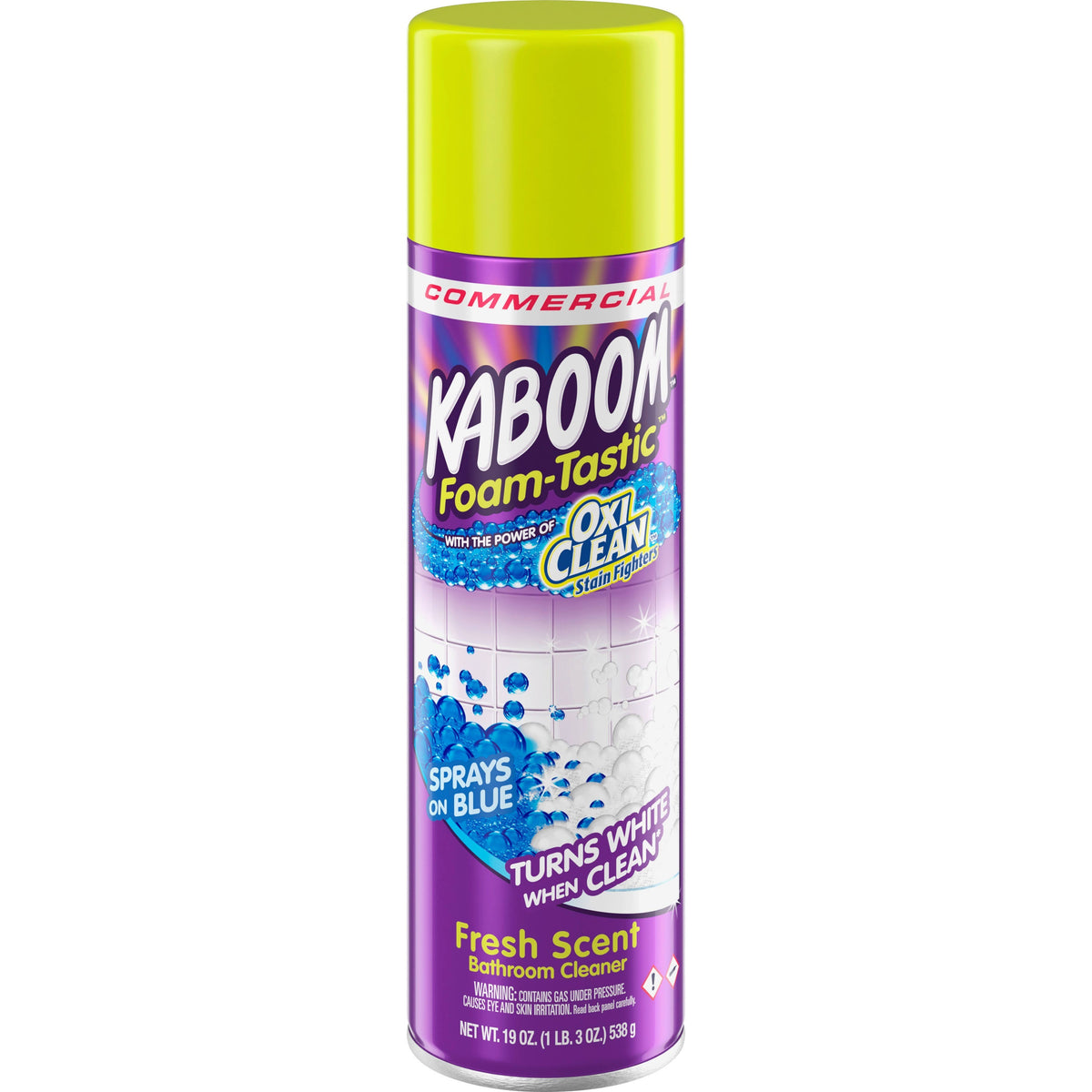 Kaboom Foam-Tastic Foaming Bathroom Cleaner, Fresh Scent - 19 oz - Product image 1