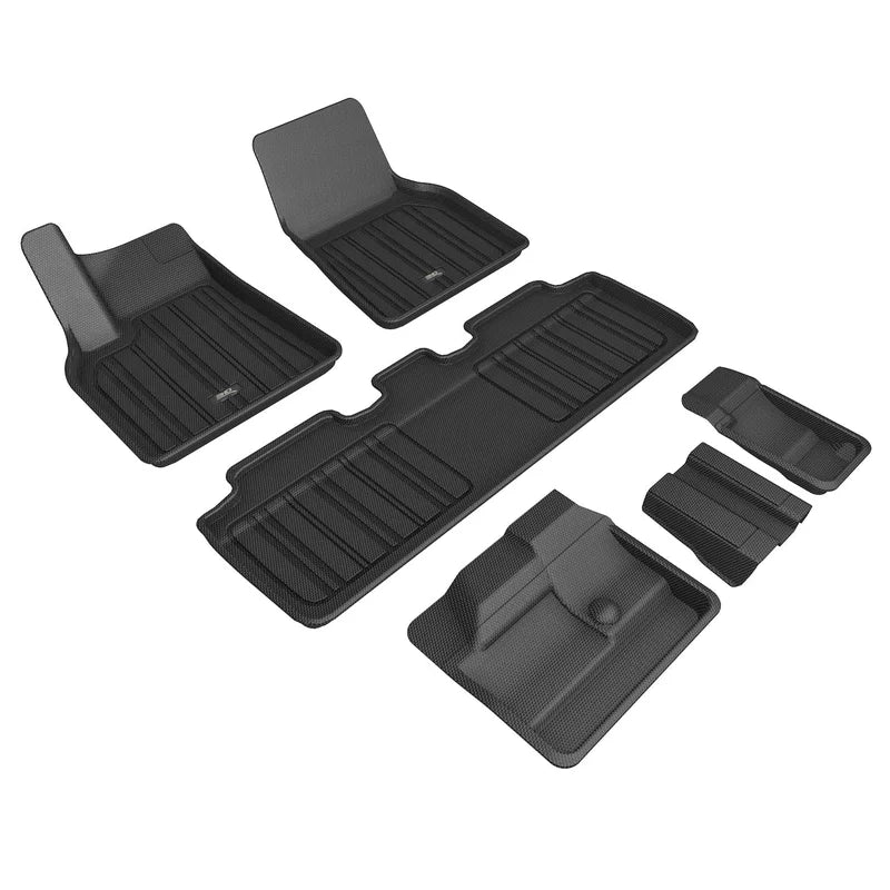 3D MAXpider E1TL03601809 - 21-22 Tesla Model Y 7-Seat Elitect Black R1 R2 R3