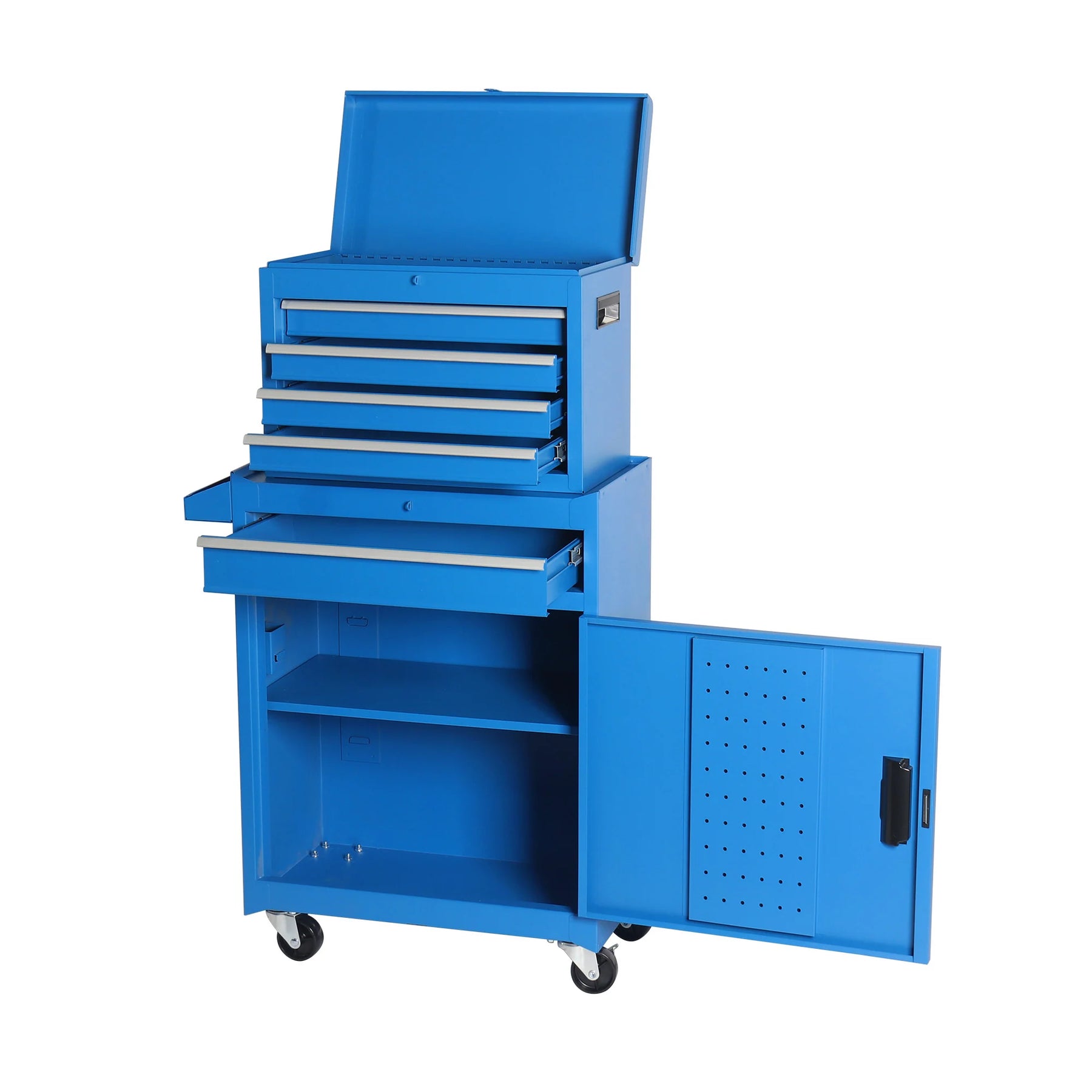 AECOJOY 5-Drawer Rolling Tool Chest Storage Cabinet with Detachable Top Tool Box - Product image 8