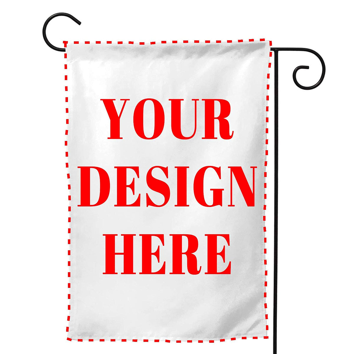 Custom Garden Flag, Personalized Yard Flags Decor, Add Your Own Picture/Text House Lawn Banner Double Sided - Product image 1